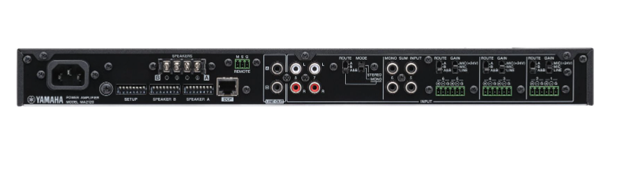 Mezcladora Amplificadora con DSP 1 ó 2 Zonas MA2120 Yamaha