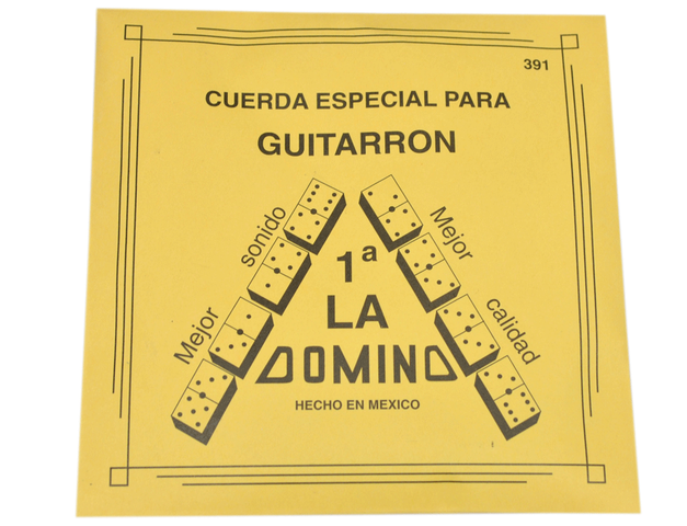 1ra Cuerda para Guitarrón La 391 Domino