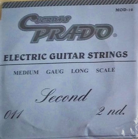 2da Cuerda para Guitarra Eléctrica PRA-16M-2A Prado