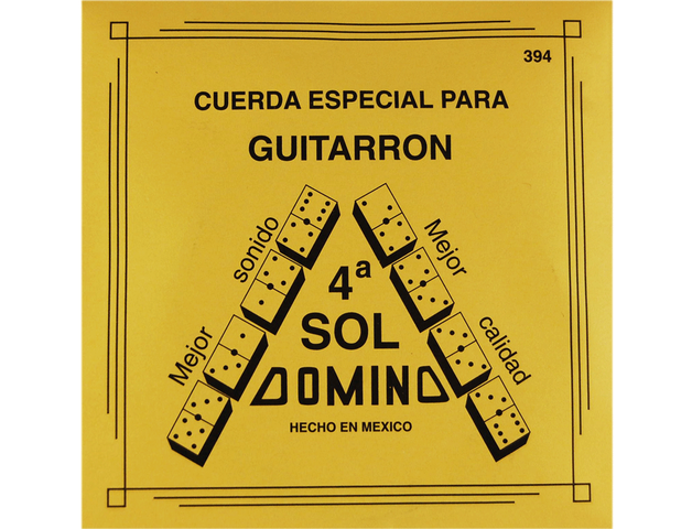 4ta Cuerda para Guitarrón Sol 394 Domino