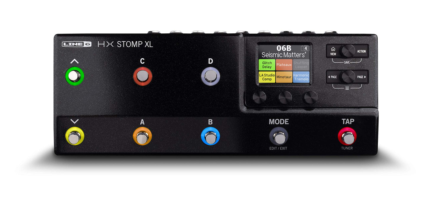 Pedalera para Guitarra Eléctrica HXSTOMPXL Line 6