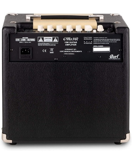 Amplificador para Guitarra Eléctrica CM15R BK Cort