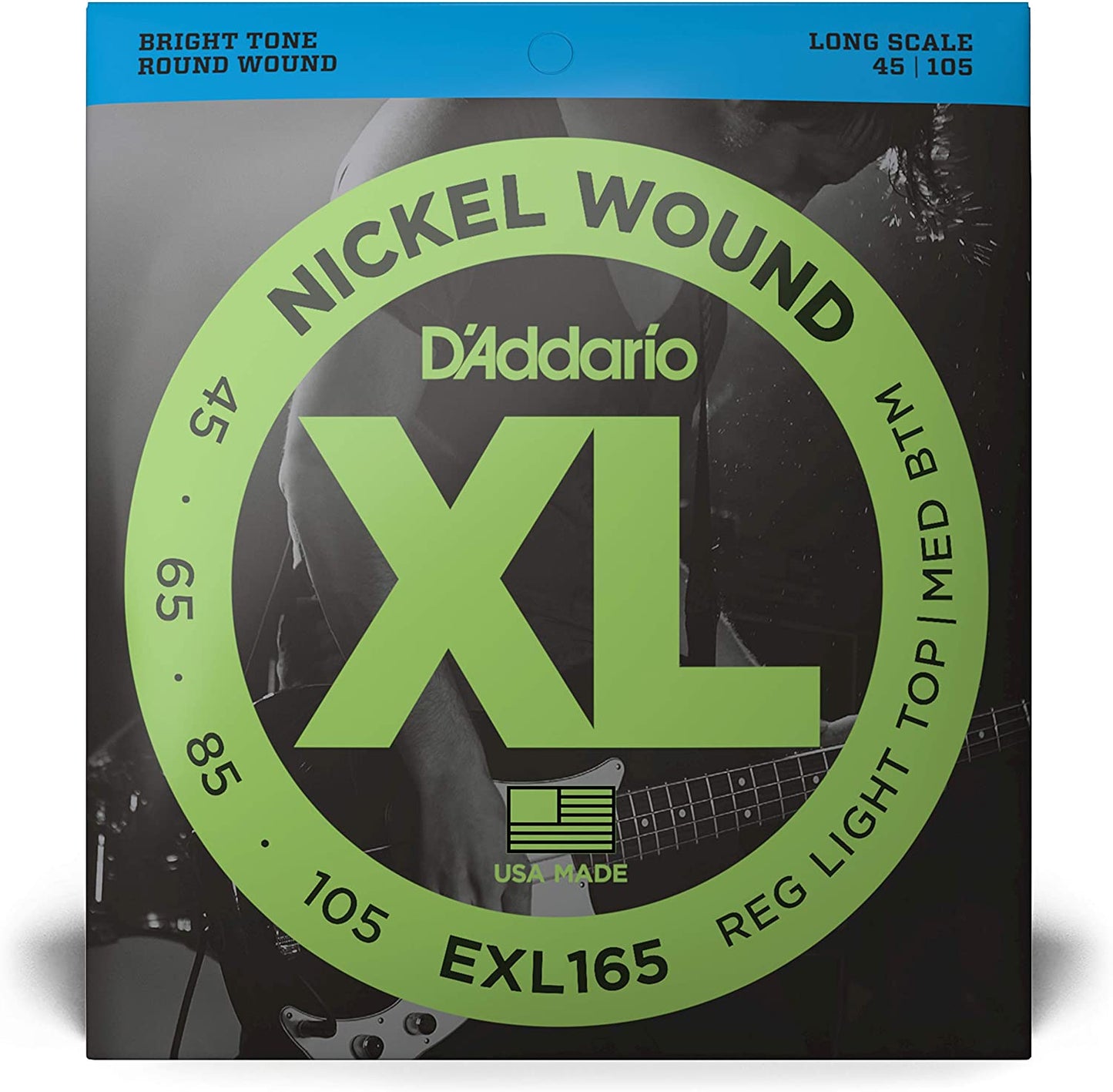 Encordadura para Bajo Eléctrico EXL-165 D'Addario