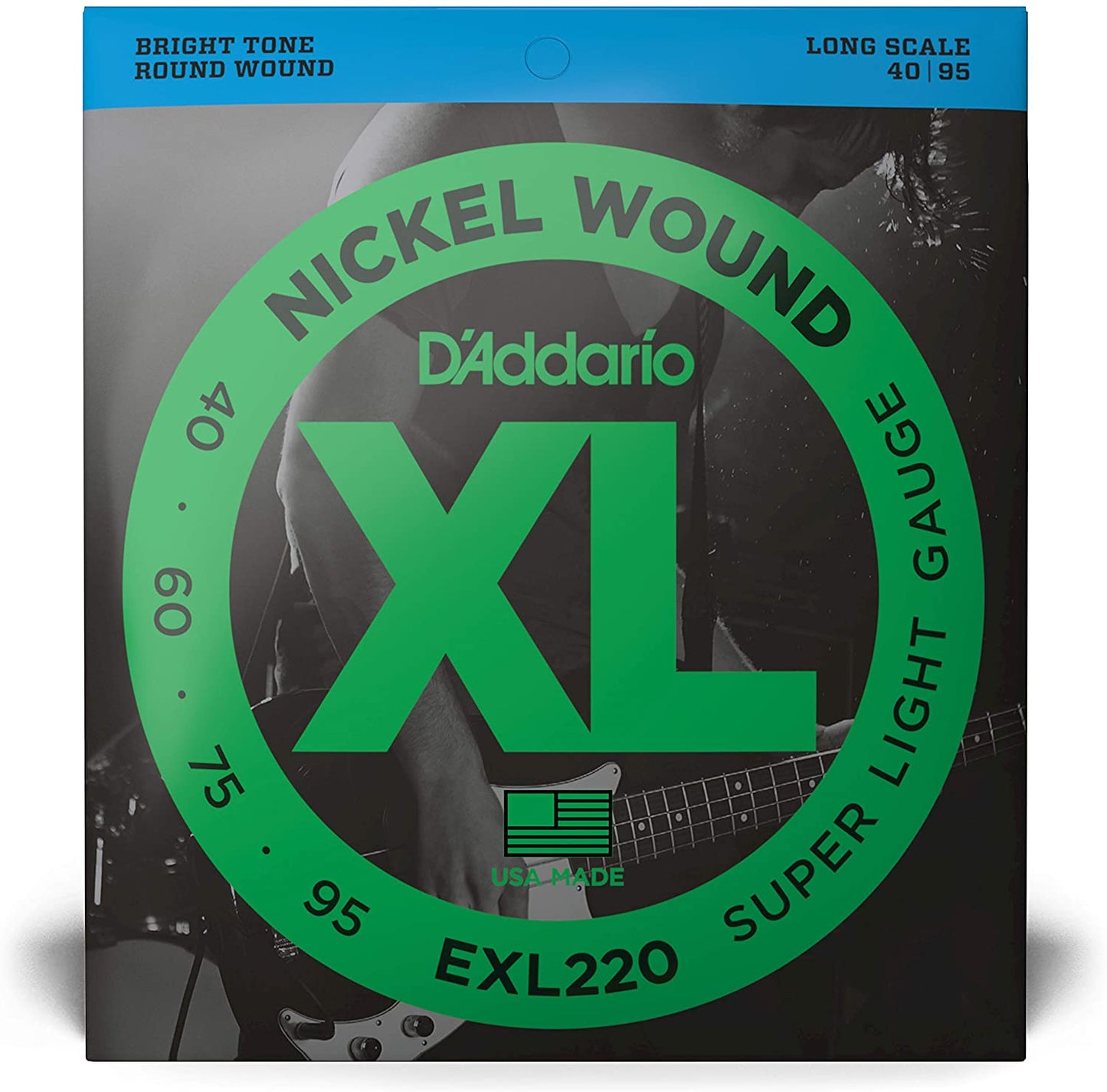 Encordadura para Bajo Eléctrico EXL220 D'Addario
