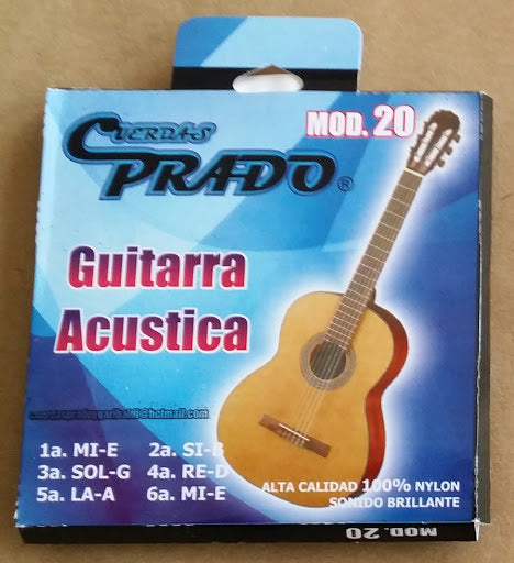 3ra Cuerda para Guitarra Clásica PRA-20-3A Prado