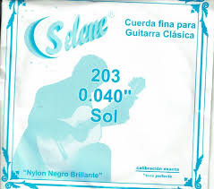 3ra Cuerda para Guitarra Acústica 203B Selene