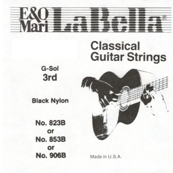 3ra Cuerda para Guitarra Clásica 906B La Bella