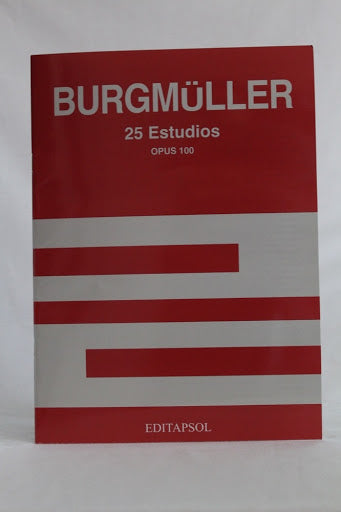 Método 25 Estudios para Piano Burgmuller Editapsol