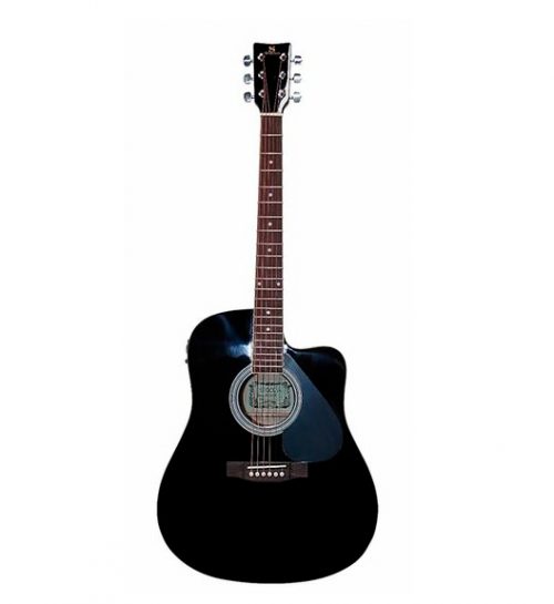 Guitarra Electroacústica Cuerdas de Acero Pastilla Activa SGD11EC Segovia