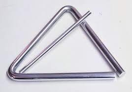 Triángulo de Aluminio No. 5 TAS-1 Serenata