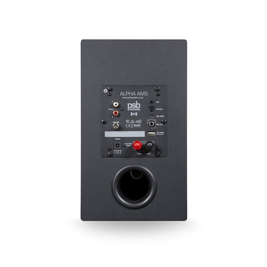 Par de Altavoces Hi Fi ALPHA AM5 MATTE BLK PSB