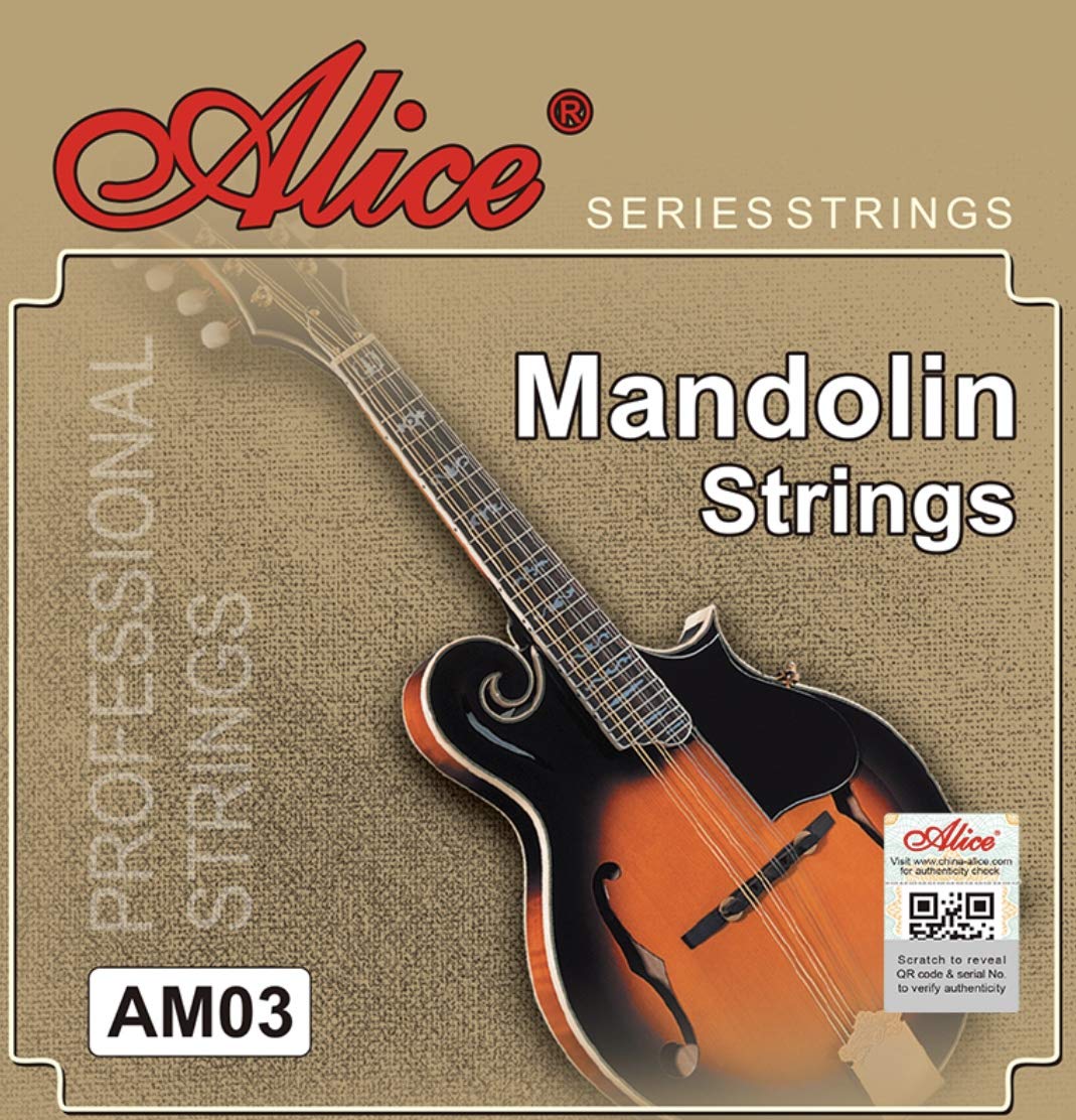 Encordadura de Mandolina AM03 Alice