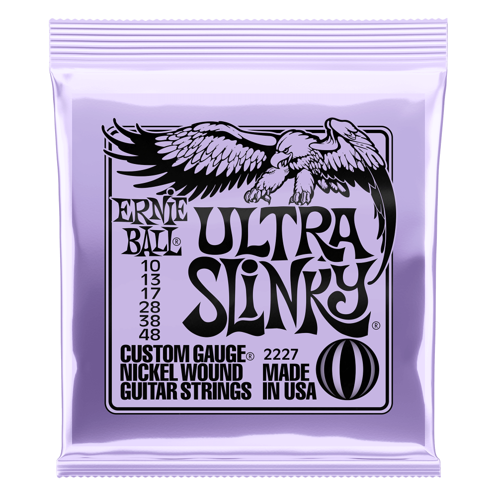 Encordadura Ultra Slinky para Guitarra Eléctrica 2227 Ernie Ball
