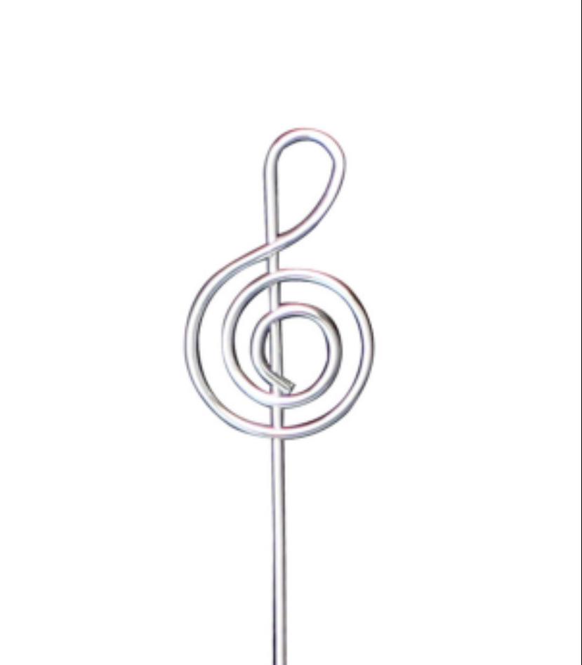 Portatarjetas Clave de Sol Sax Musical Creations