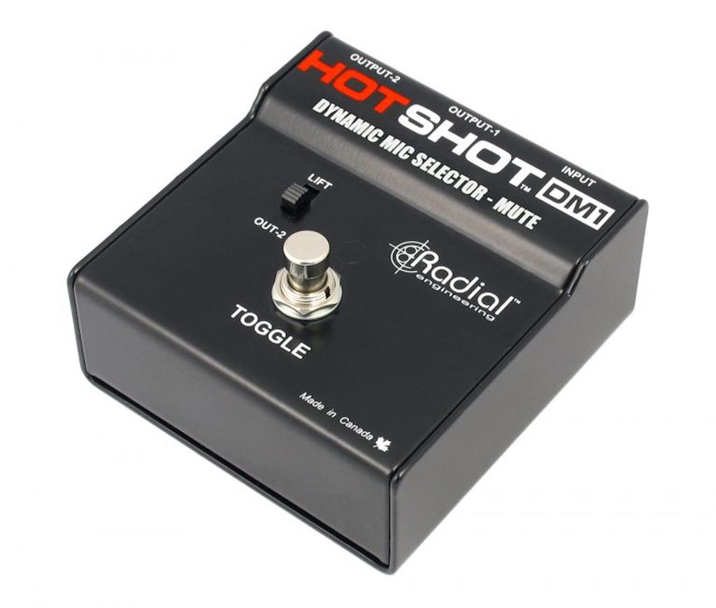 Pedal Conmutador de Entrada HOTSHOT DMI Radial