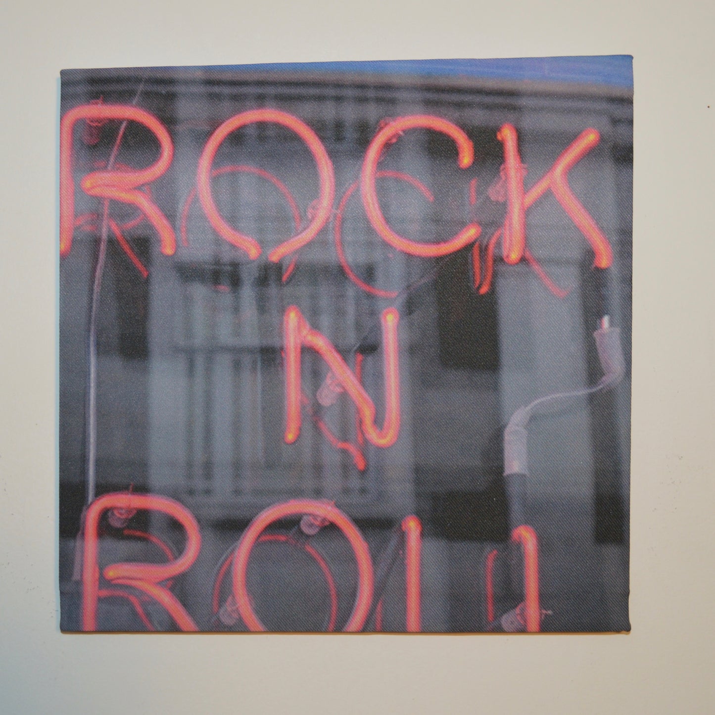 Canvas Neón ROCK’N’ROLL Sax Musical Creations