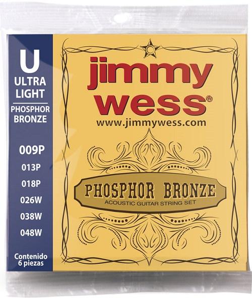 Encordadura para Guitarra JWGA-809BF Jimmy Wess