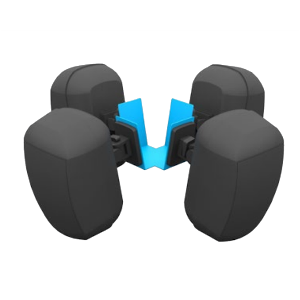 Soporte para 4 Altavoces MASKCW-BL Apart