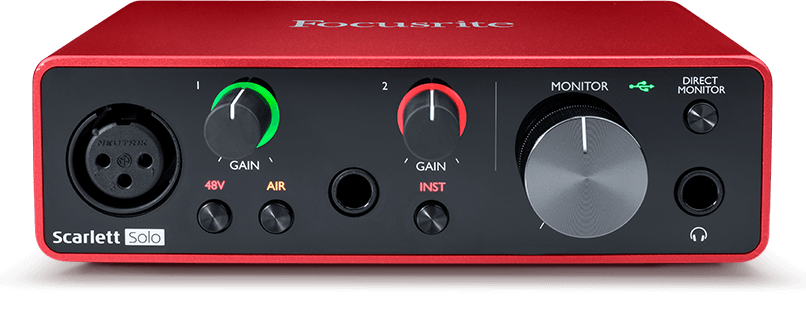 Interface de Audio SCARLETTSOLOGEN3 Focusrite