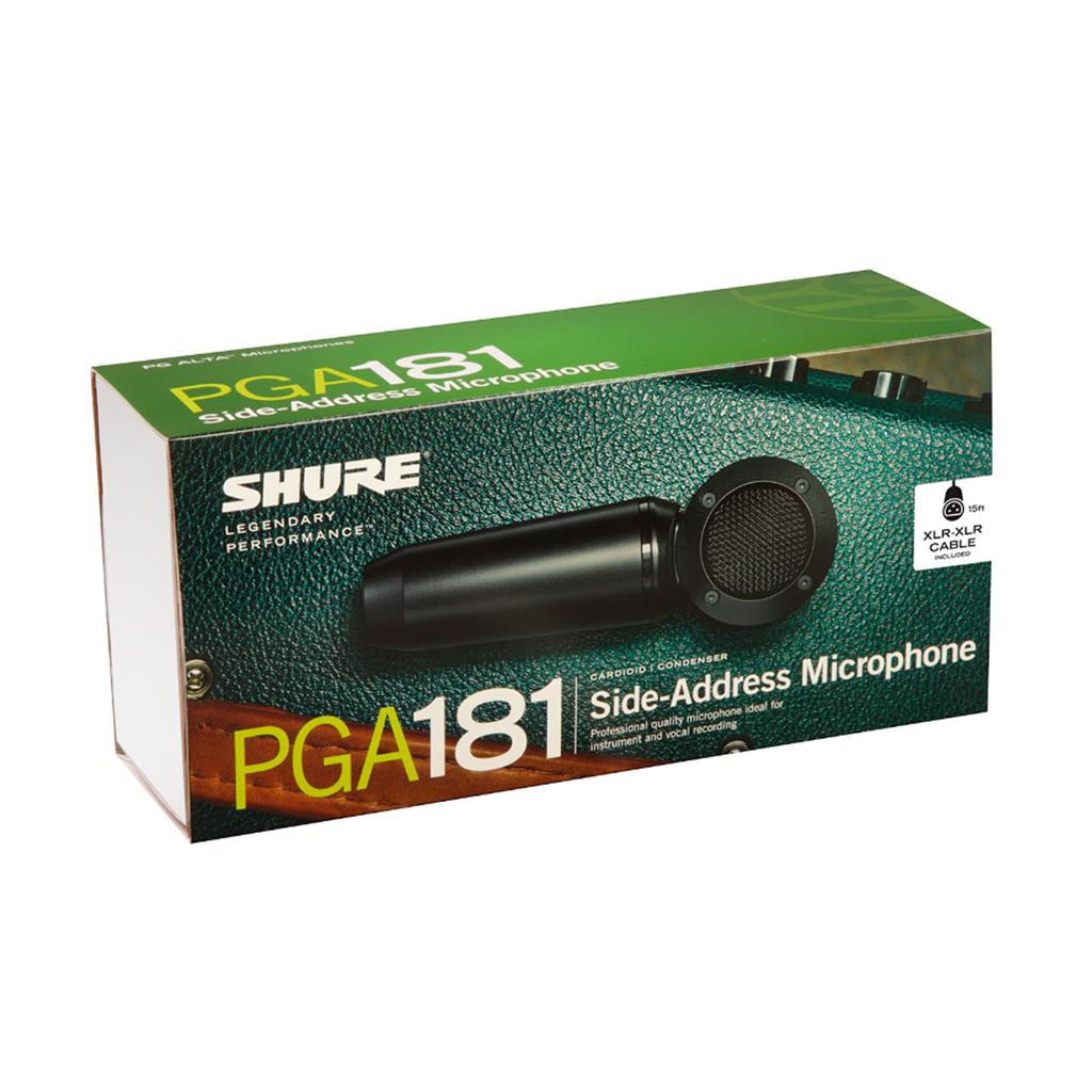 Micrófono para Instrumentos PGA181-XLR Shure