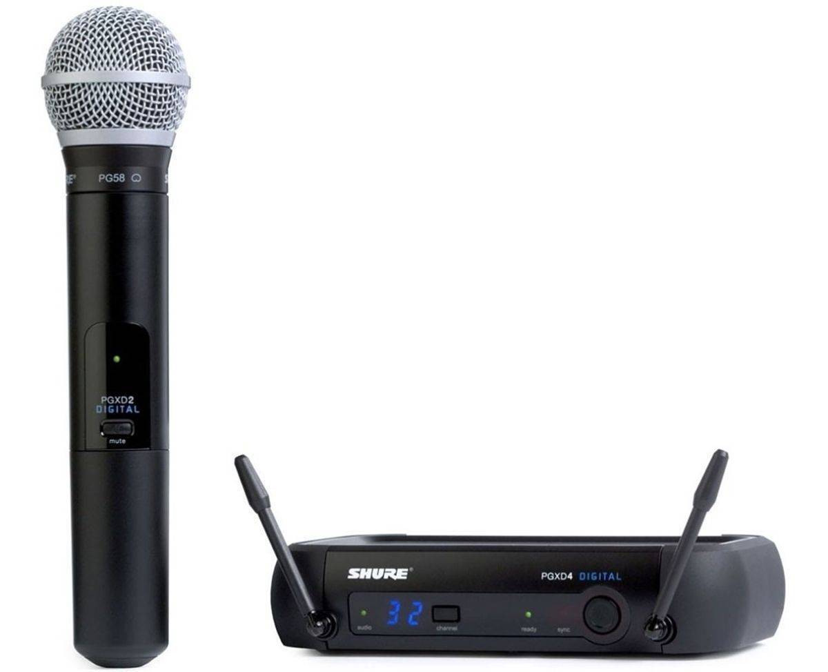 Sistema Inalámbrico de Mano PGXD24/PG58 Shure