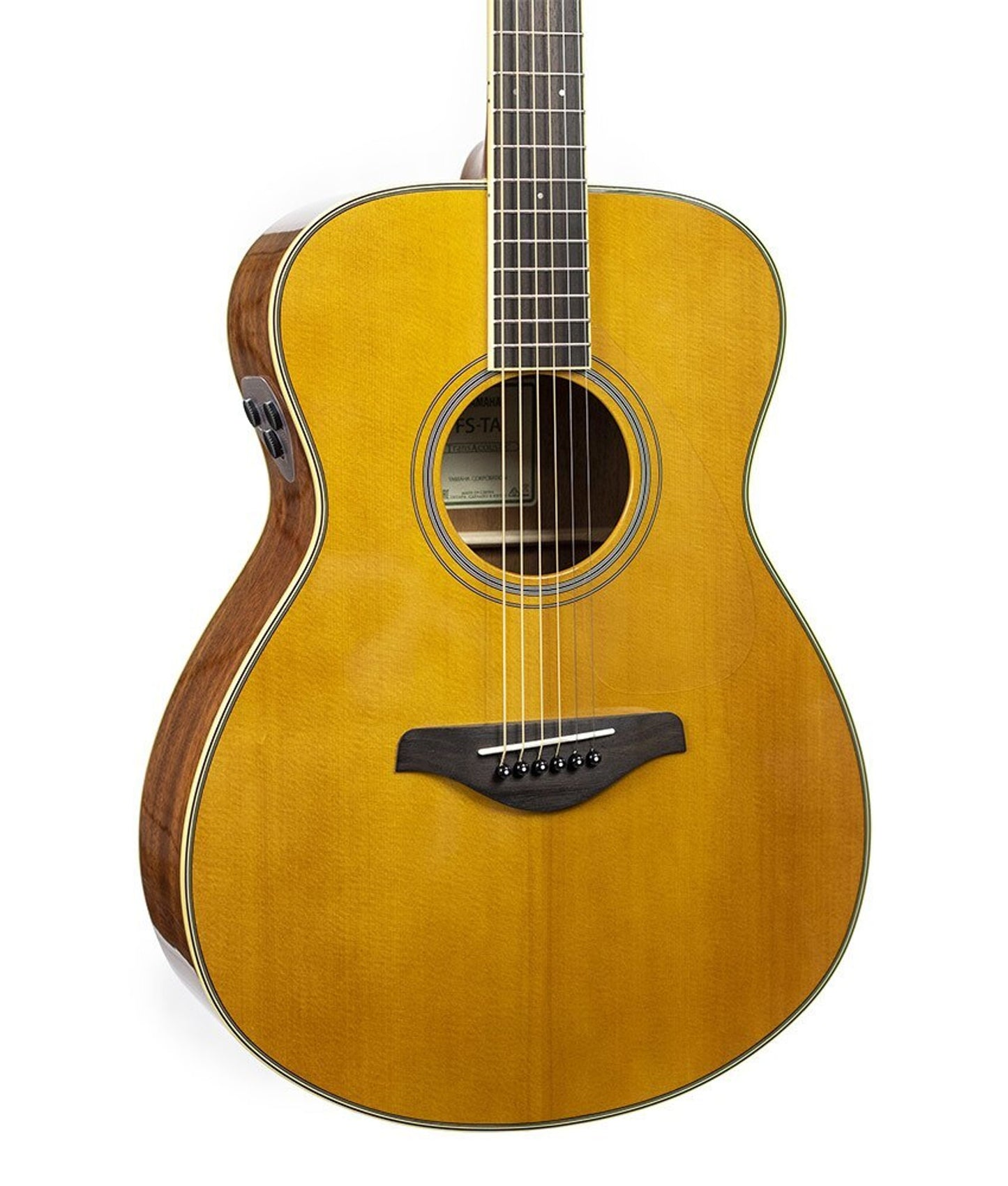 Guitarra Electroacústica Cuerdas de Acero Pastilla Activa FSTA Yamaha