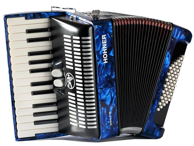 Acordeón de Teclas Cromático “Bravo II” Hohner