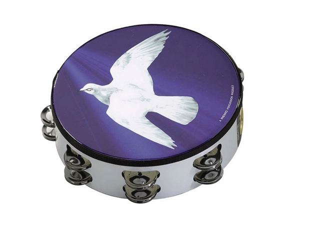 Pandero Religious Dove 8" TA-9208-18 Remo