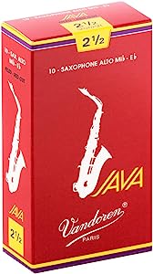 Caña para Saxofón Alto #2.5 Java SR2625R Vandoren