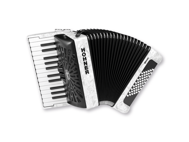 Acordeón de Teclas Cromático “Bravo II” Hohner