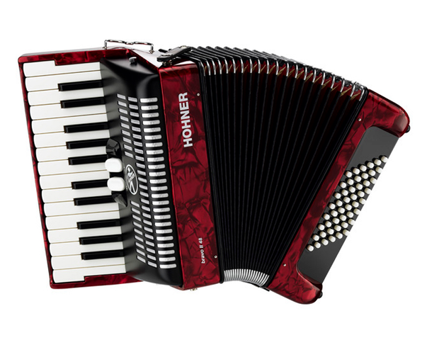 Acordeón de Teclas Cromático “Bravo II” Hohner