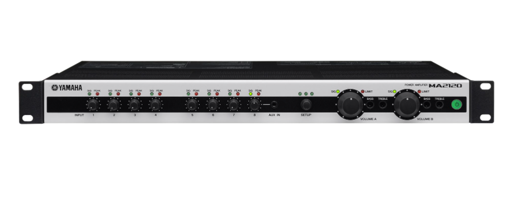 Mezcladora Amplificadora con DSP 1 ó 2 Zonas MA2120 Yamaha