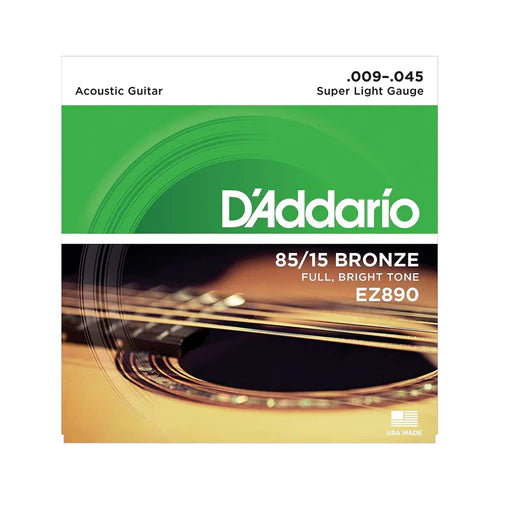 Encordadura de Bronce para Guitarra EZ-890 D'Addario