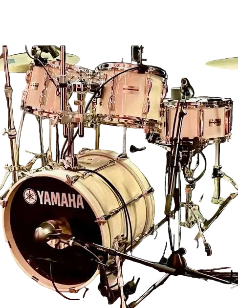 Batería Acústica Profesional Recording Custom Yamaha (Incluye Juego de Platillos PST5 Paiste)
