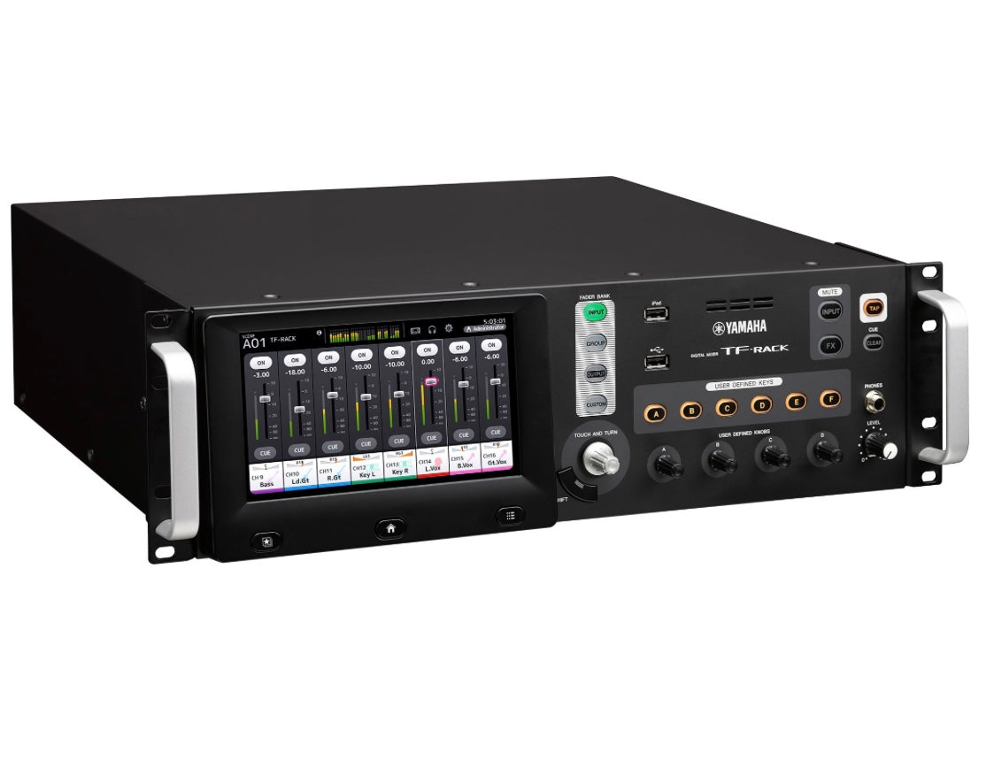Consola Digital para Rack 16X16 TFRACK Yamaha