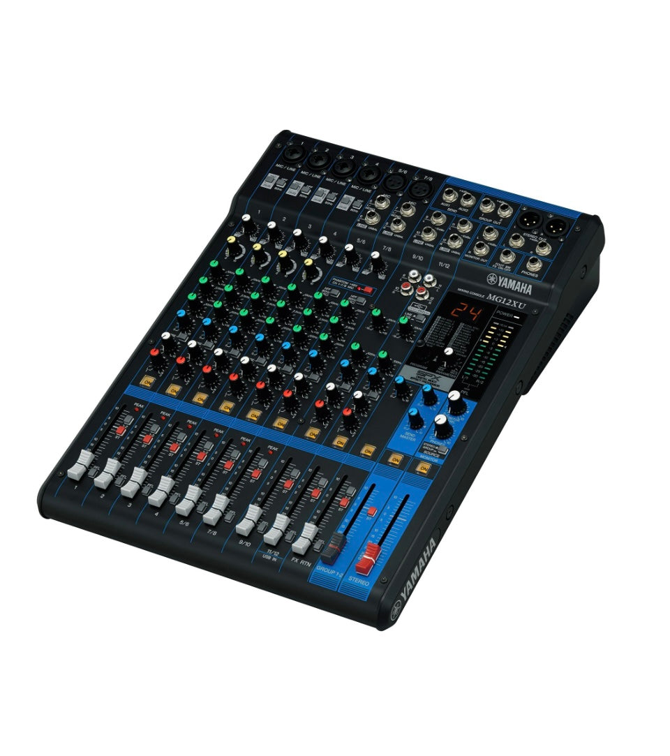 Mezcladora Análoga 12 Canales con Efectos / USB MG12XU Yamaha