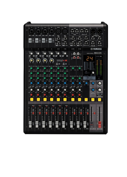 Mezcladora Análoga 12 Canales con Efectos MG12XCV Yamaha