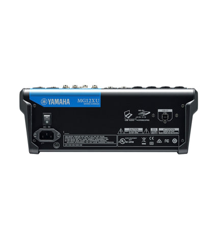 Mezcladora Análoga 12 Canales con Efectos / USB MG12XU Yamaha