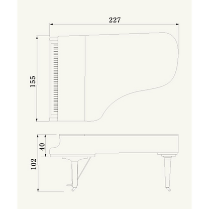 Piano de Cola 227cm CX7PE Yamaha