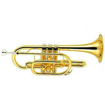 Corneta de Émbolos Laqueada Sib SLCR003 Silvertone