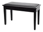 Banca para Piano Negra SLBC006 Silvertone