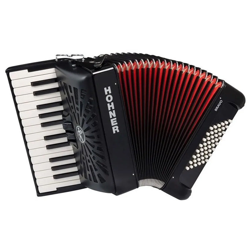 Acordeón de Teclas Cromático “Bravo II” Hohner