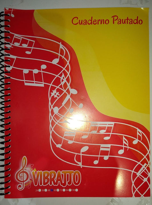 Cuaderno Pautado CPB48 Vibratto