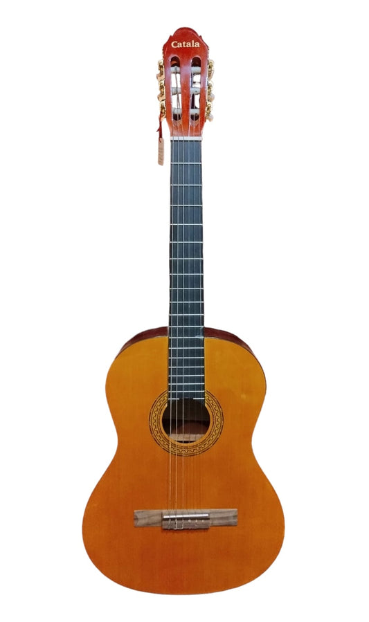 Guitarra Electroacústica Cuerdas de Nylon Pastilla Pasiva G-02E1 Catala