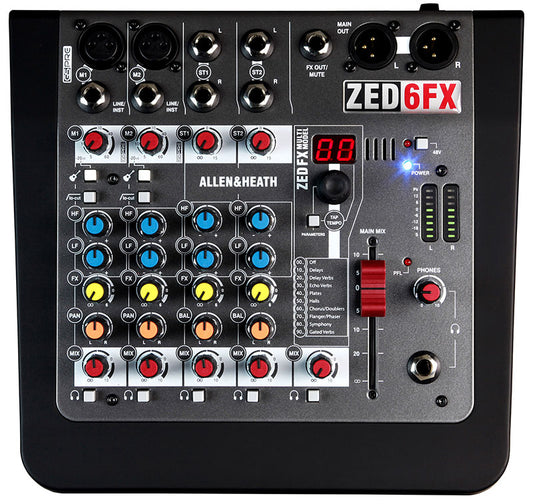 Mezcladora de Audio ZED-6FX Allen&Heath