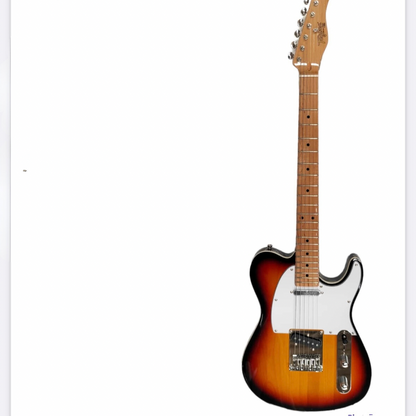 Guitarra Eléctrica Telecaster T-550-SB-LF-WH Tagima
