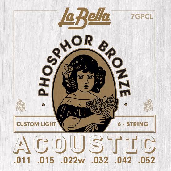 Encordadura para Guitarra de Bronce 7GPCL La Bella