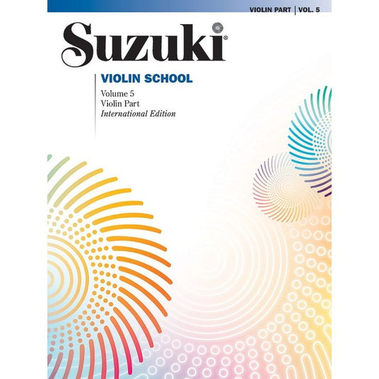 Método Suzuki de Violín Vol.5 00-0152S Alfred Music