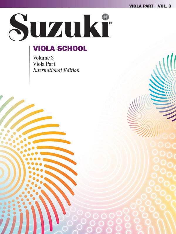Método Suzuki de Viola Vol.3 00-0243S Alfred Music