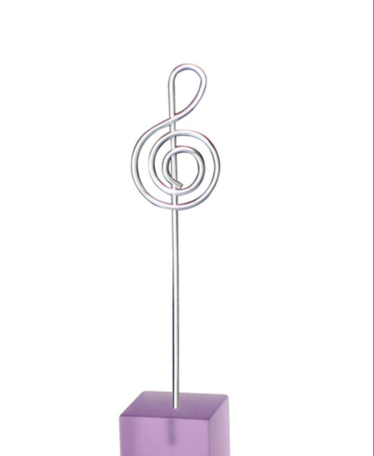Portatarjetas Clave de Sol Sax Musical Creations